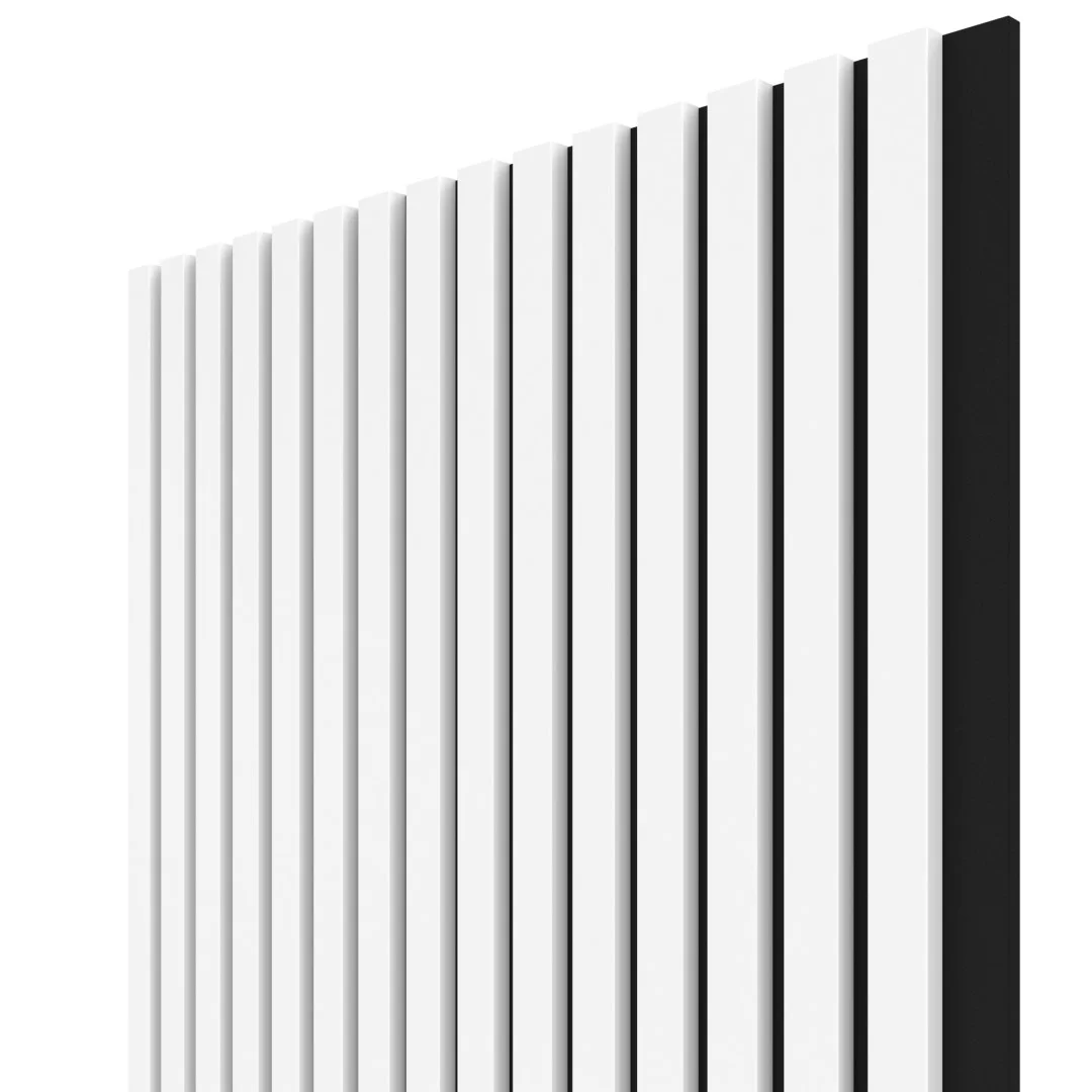 Akustický MDF panel Bílá